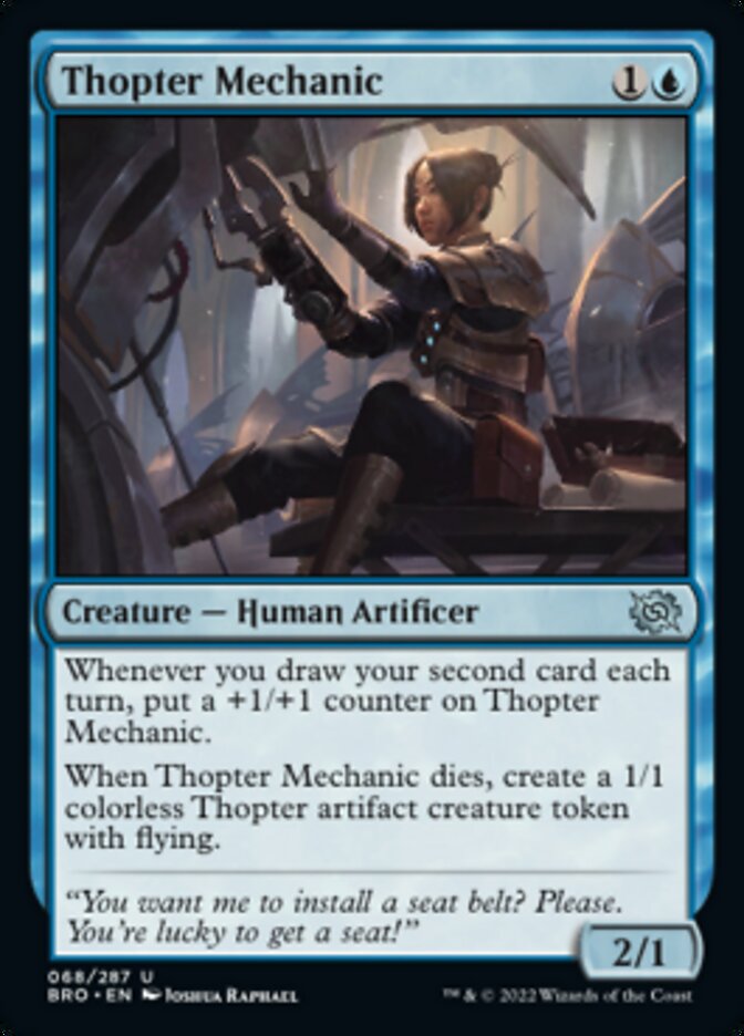 Thopter Mechanic [The Brothers' War] | The Gaming-Verse