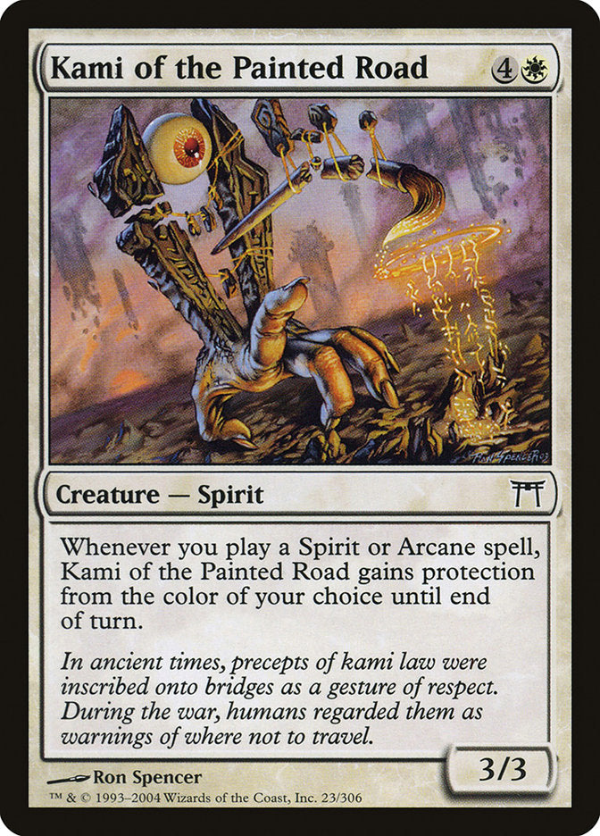 Kami of the Painted Road [Champions of Kamigawa] | The Gaming-Verse