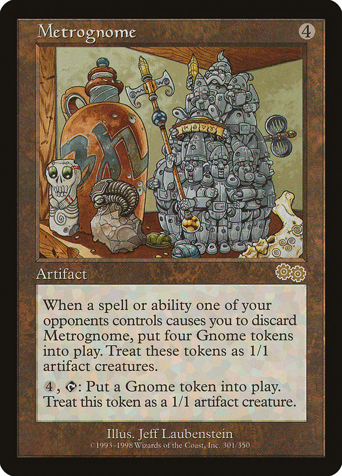 Metrognome [Urza's Saga] | The Gaming-Verse