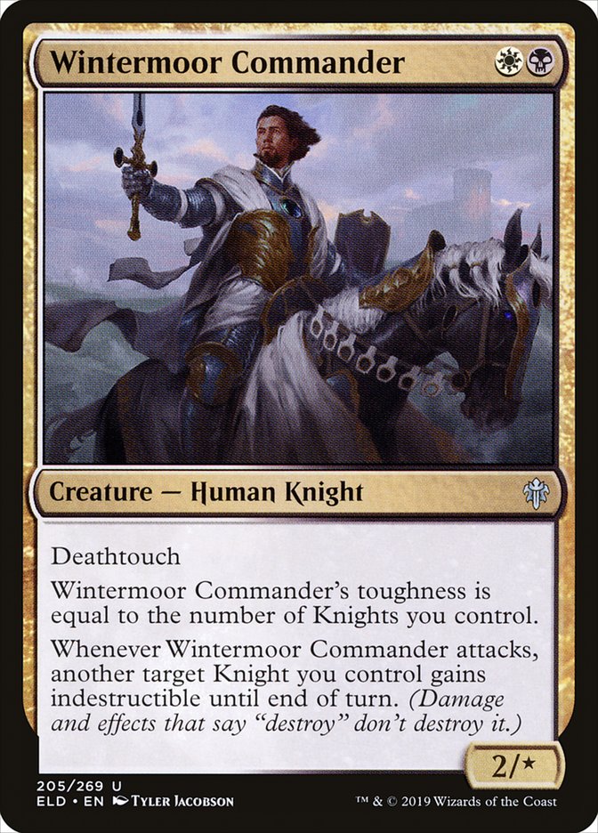 Wintermoor Commander [Throne of Eldraine] | The Gaming-Verse