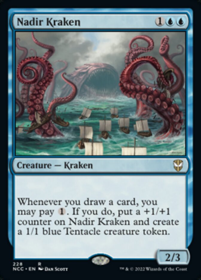 Nadir Kraken [Streets of New Capenna Commander] | The Gaming-Verse