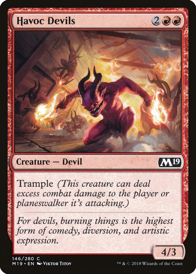 Havoc Devils [Core Set 2019] | The Gaming-Verse