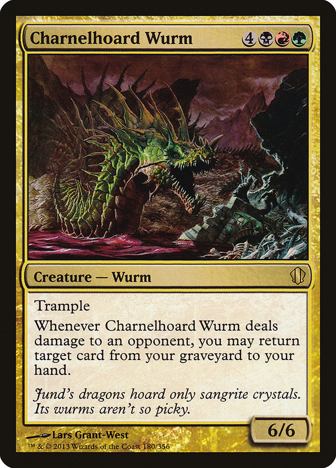 Charnelhoard Wurm [Commander 2013] | The Gaming-Verse