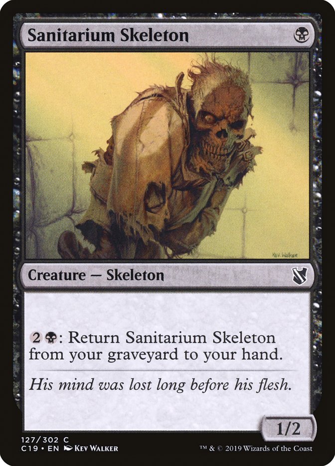 Sanitarium Skeleton [Commander 2019] | The Gaming-Verse