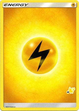 Lightning Energy (Pikachu Stamp #43) [Battle Academy 2020] | The Gaming-Verse