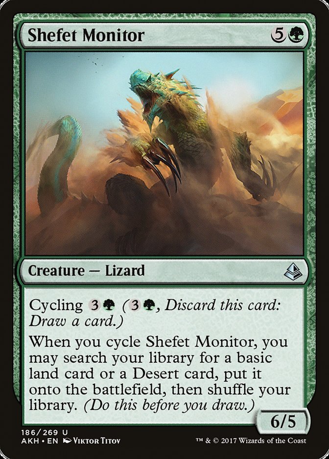 Shefet Monitor [Amonkhet] | The Gaming-Verse