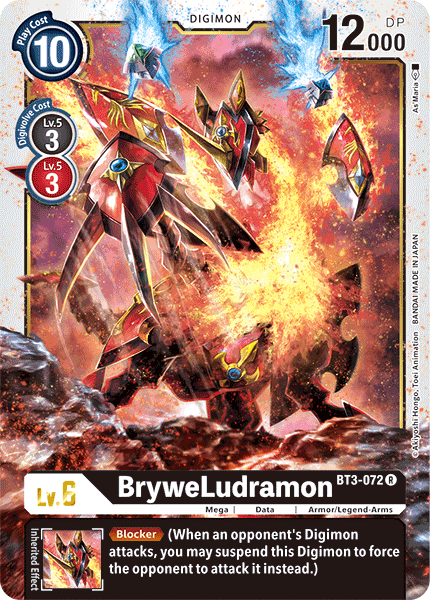 BryweLudramon [BT3-072] [Release Special Booster Ver.1.5] | The Gaming-Verse