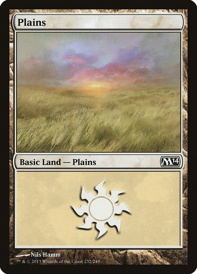 Plains (#232) [Magic 2014] | The Gaming-Verse