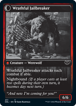 Weary Prisoner // Wrathful Jailbreaker [Innistrad: Double Feature] | The Gaming-Verse