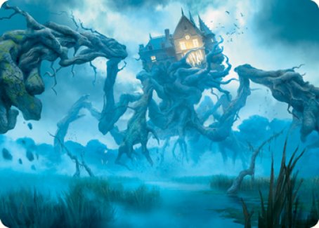 Creeping Inn Art Card [Innistrad: Midnight Hunt Art Series] | The Gaming-Verse