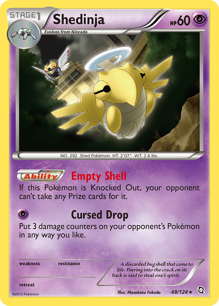 Shedinja (48/124) [Black & White: Dragons Exalted] | The Gaming-Verse