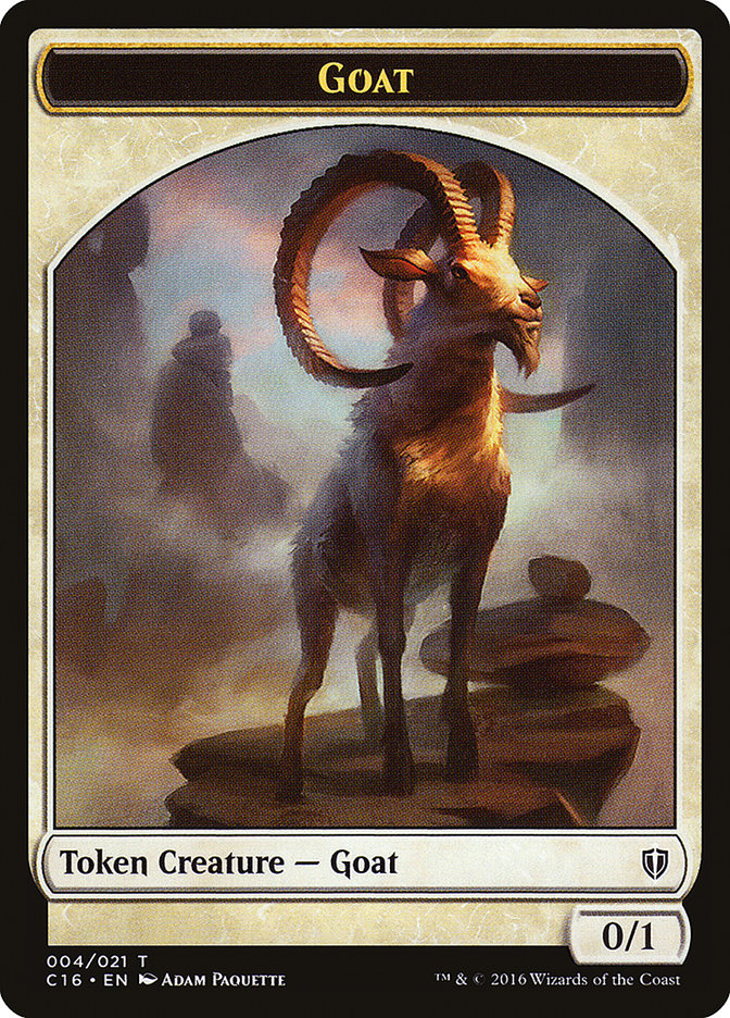 Goat [Commander 2016 Tokens] | The Gaming-Verse