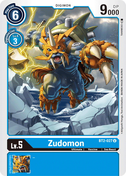 Zudomon [BT2-027] [Release Special Booster Ver.1.5] | The Gaming-Verse