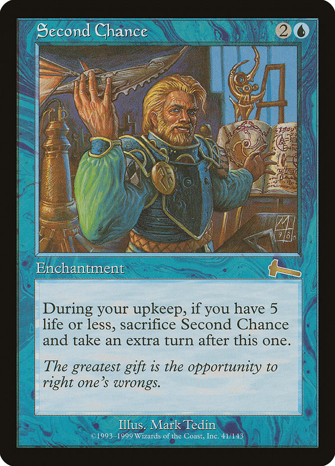 Second Chance [Urza's Legacy] | The Gaming-Verse