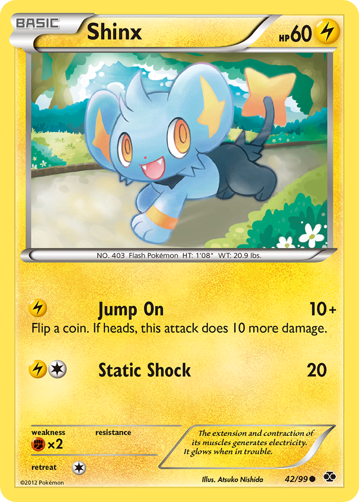 Shinx (42/99) [Black & White: Next Destinies] | The Gaming-Verse