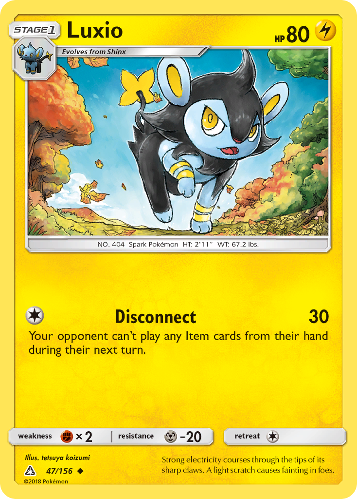 Luxio (47/156) [Sun & Moon: Ultra Prism] | The Gaming-Verse