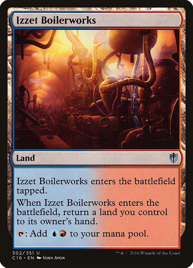 Izzet Boilerworks [Commander 2016] | The Gaming-Verse