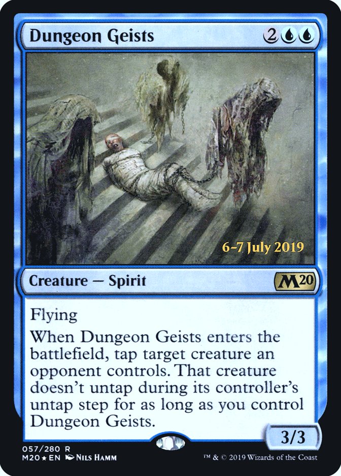 Dungeon Geists  [Core Set 2020 Prerelease Promos] | The Gaming-Verse