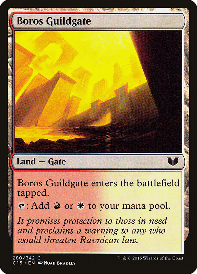 Boros Guildgate [Commander 2015] | The Gaming-Verse