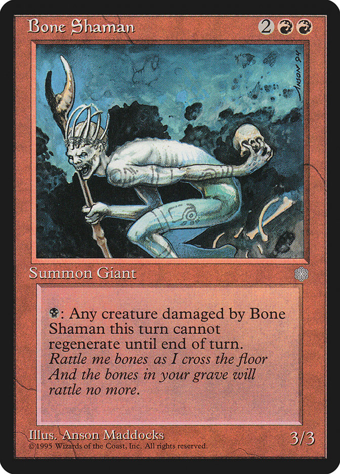 Bone Shaman [Ice Age] | The Gaming-Verse