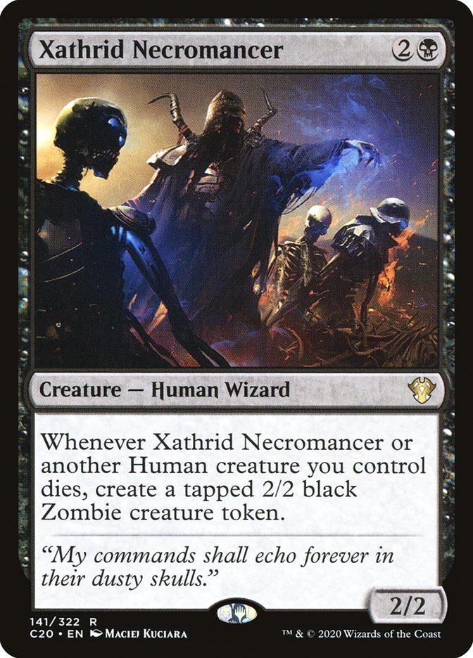 Xathrid Necromancer [Commander 2020] | The Gaming-Verse