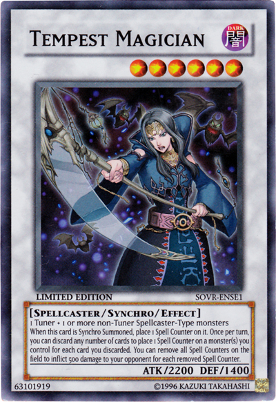 Tempest Magician [SOVR-ENSE1] Super Rare | The Gaming-Verse