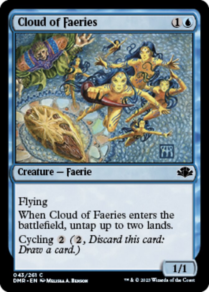 Cloud of Faeries [Dominaria Remastered] | The Gaming-Verse