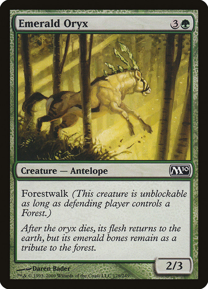 Emerald Oryx [Magic 2010] | The Gaming-Verse