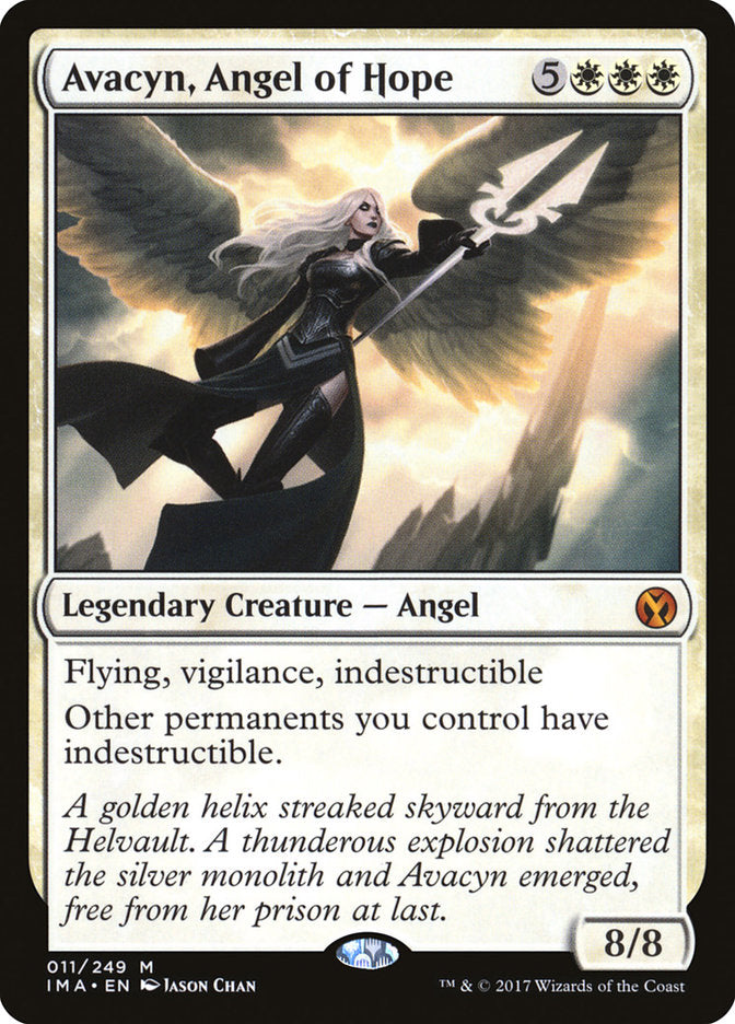 Avacyn, Angel of Hope [Iconic Masters] | The Gaming-Verse