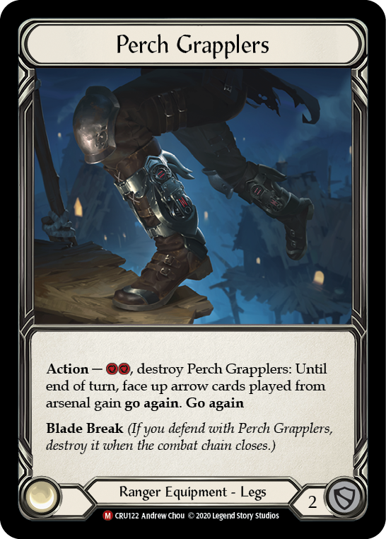 Perch Grapplers [CRU122] 1st Edition Cold Foil | The Gaming-Verse