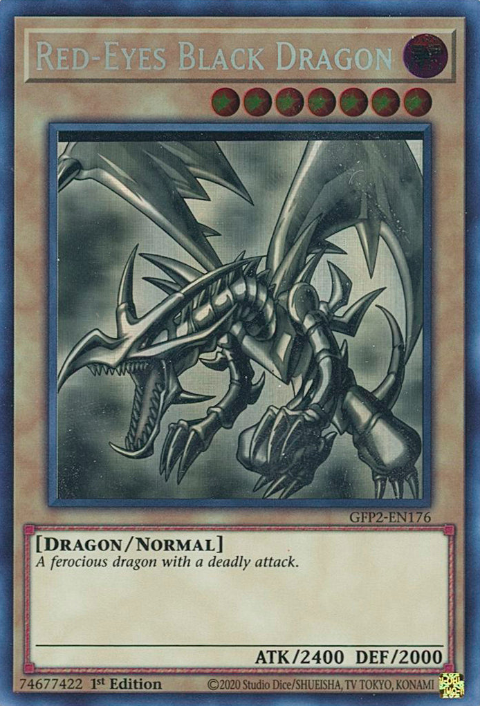 Red-Eyes Black Dragon [GFP2-EN176] Ghost Rare | The Gaming-Verse