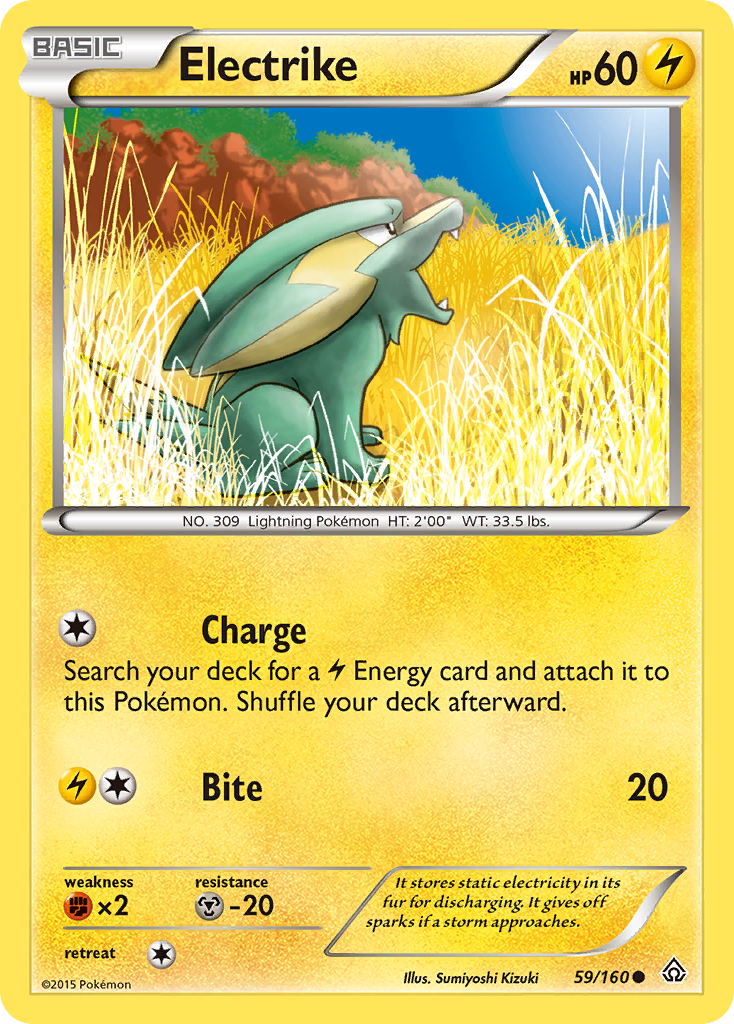 Electrike (59/160) [XY: Primal Clash] | The Gaming-Verse