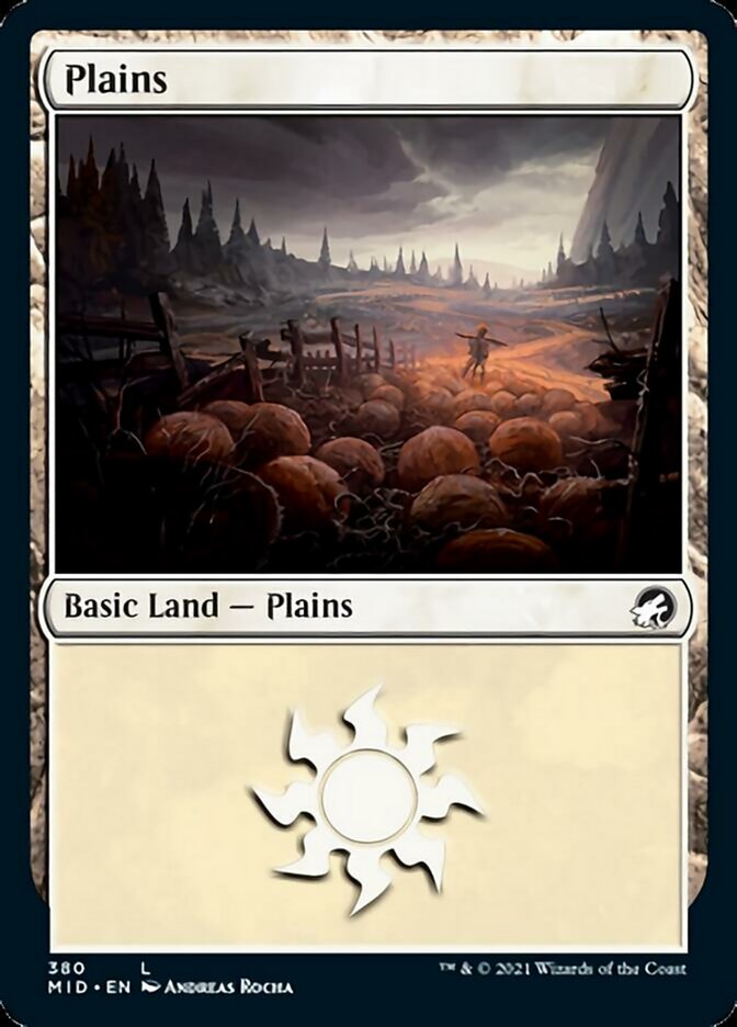 Plains (380) [Innistrad: Midnight Hunt] | The Gaming-Verse