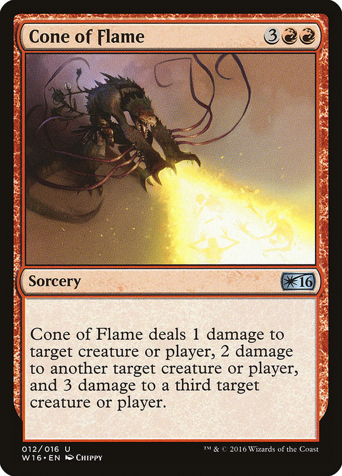 Cone of Flame [Welcome Deck 2016] | The Gaming-Verse