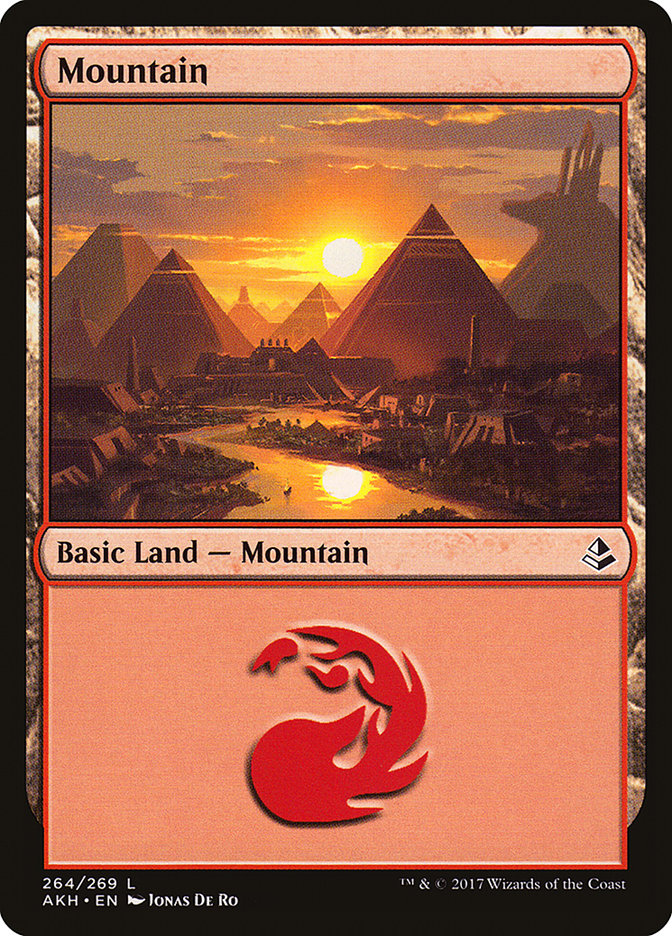 Mountain (#264) [Amonkhet] | The Gaming-Verse