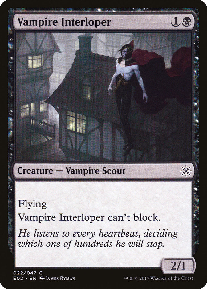 Vampire Interloper [Explorers of Ixalan] | The Gaming-Verse