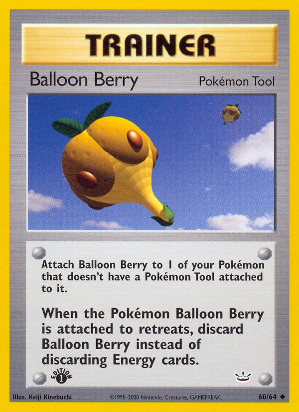 Balloon Berry (60/64) [Neo Revelation 1st Edition] | The Gaming-Verse