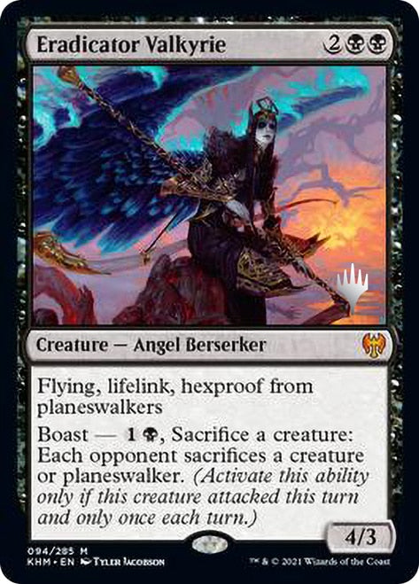 Eradicator Valkyrie [Kaldheim Promo Pack] | The Gaming-Verse