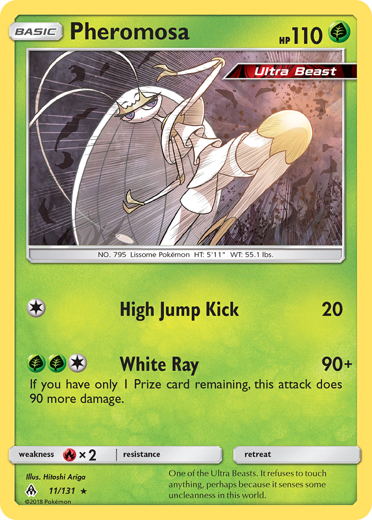 Pheromosa (11/131) [Sun & Moon: Forbidden Light] | The Gaming-Verse