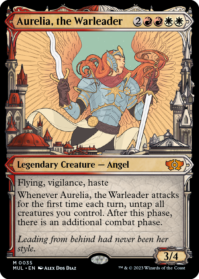 Aurelia, the Warleader [Multiverse Legends] | The Gaming-Verse