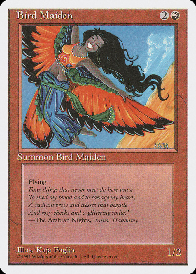 Bird Maiden [Fourth Edition] | The Gaming-Verse