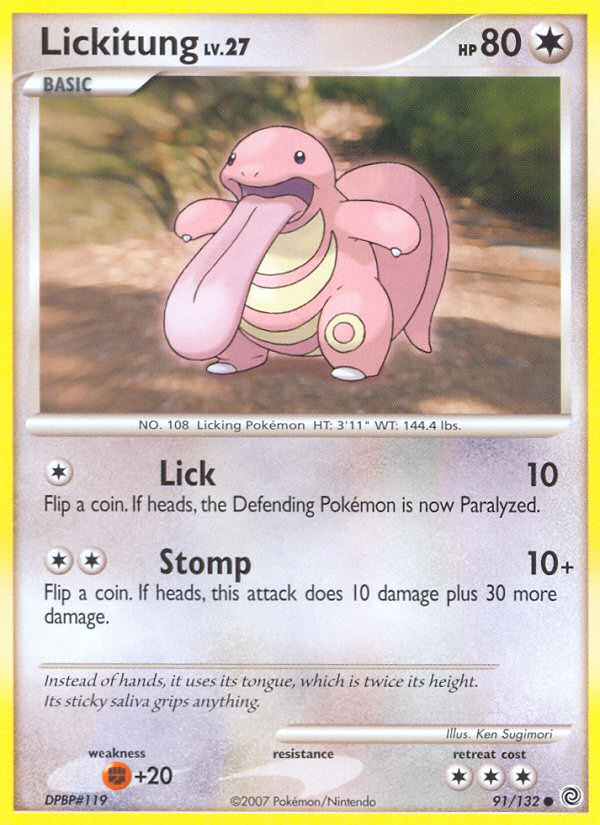 Lickitung (91/132) [Diamond & Pearl: Secret Wonders] | The Gaming-Verse