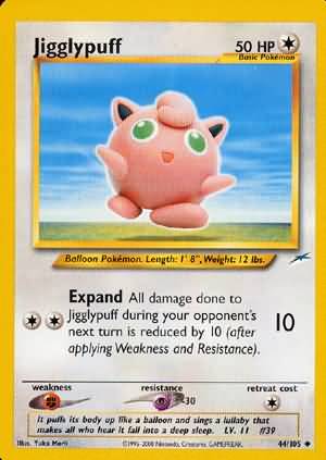 Jigglypuff (44/105) [Neo Destiny Unlimited] | The Gaming-Verse