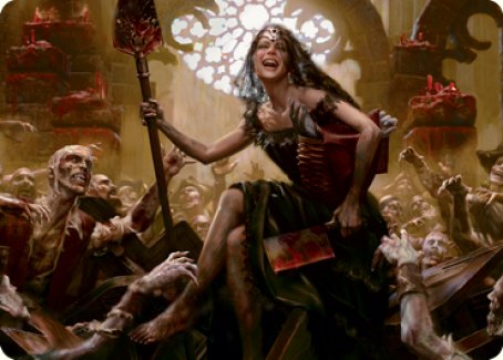 Gisa, Glorious Resurrector Art Card [Innistrad: Midnight Hunt Art Series] | The Gaming-Verse