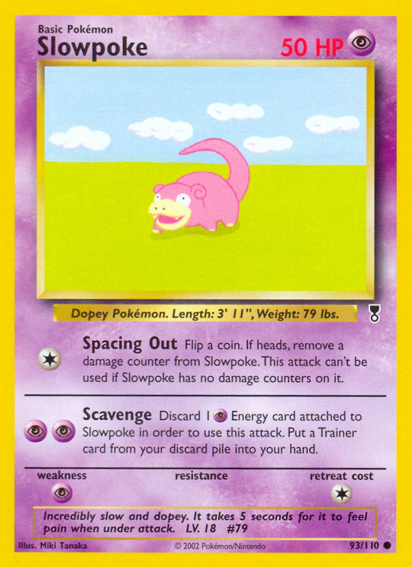 Slowpoke (93/110) [Legendary Collection] | The Gaming-Verse