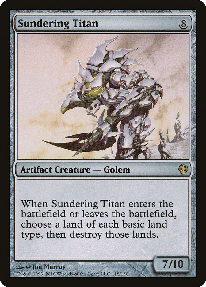 Sundering Titan [Archenemy] | The Gaming-Verse