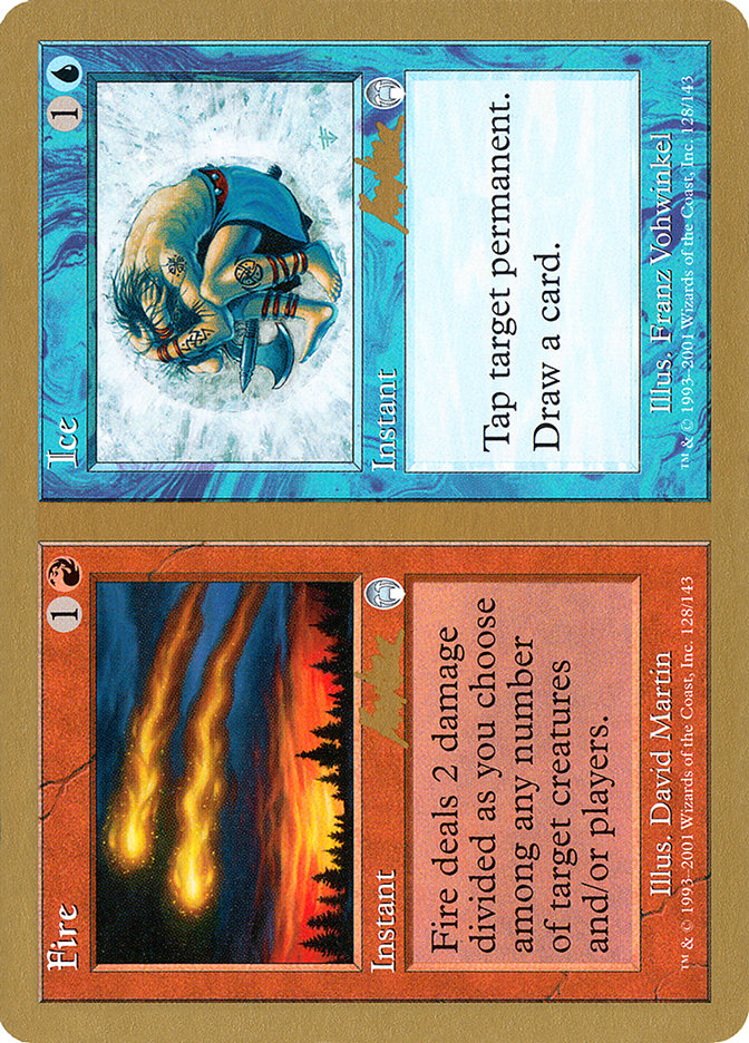 Fire // Ice (Brian Kibler) [World Championship Decks 2002] | The Gaming-Verse