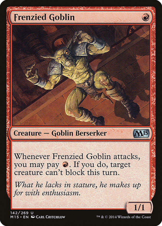 Frenzied Goblin [Magic 2015] | The Gaming-Verse