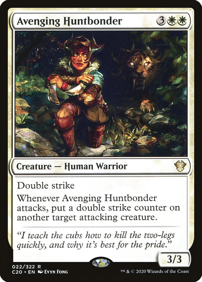 Avenging Huntbonder [Commander 2020] | The Gaming-Verse