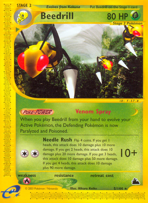 Beedrill (5/144) [Skyridge] | The Gaming-Verse